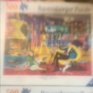 2x500ct ravensburger puzzles